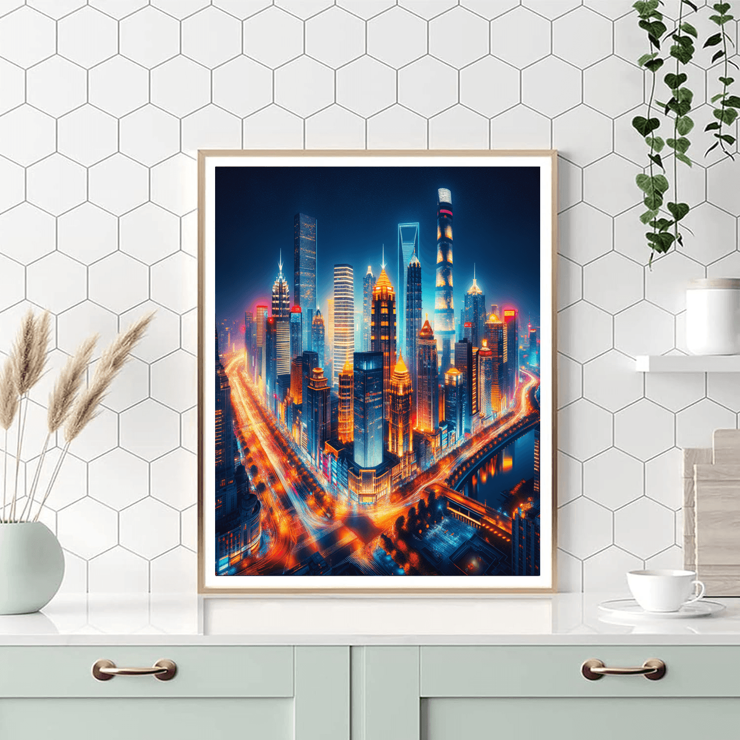 Skyline Majesty Paint By Color