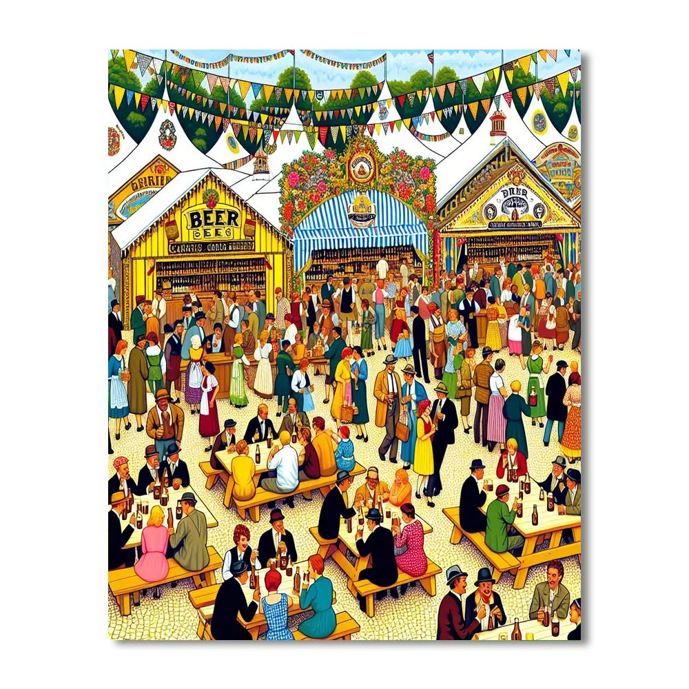 The Great Australian Beer Spectapular DIY Paint By Numbers