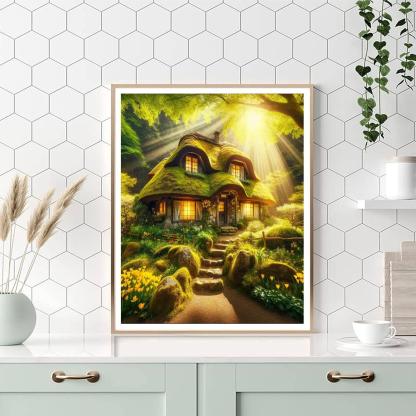 Charming Cottage Hideaway Paint By Number