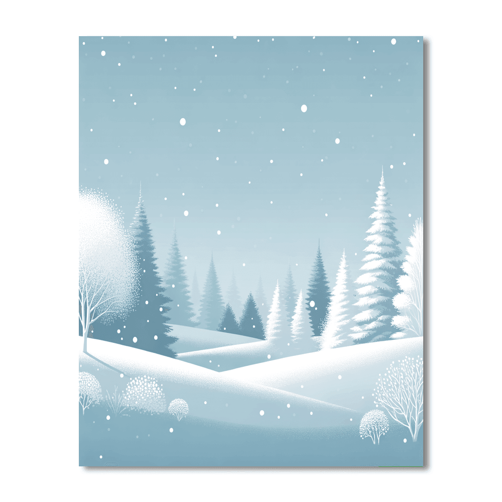 Winter Bliss Paint By Color