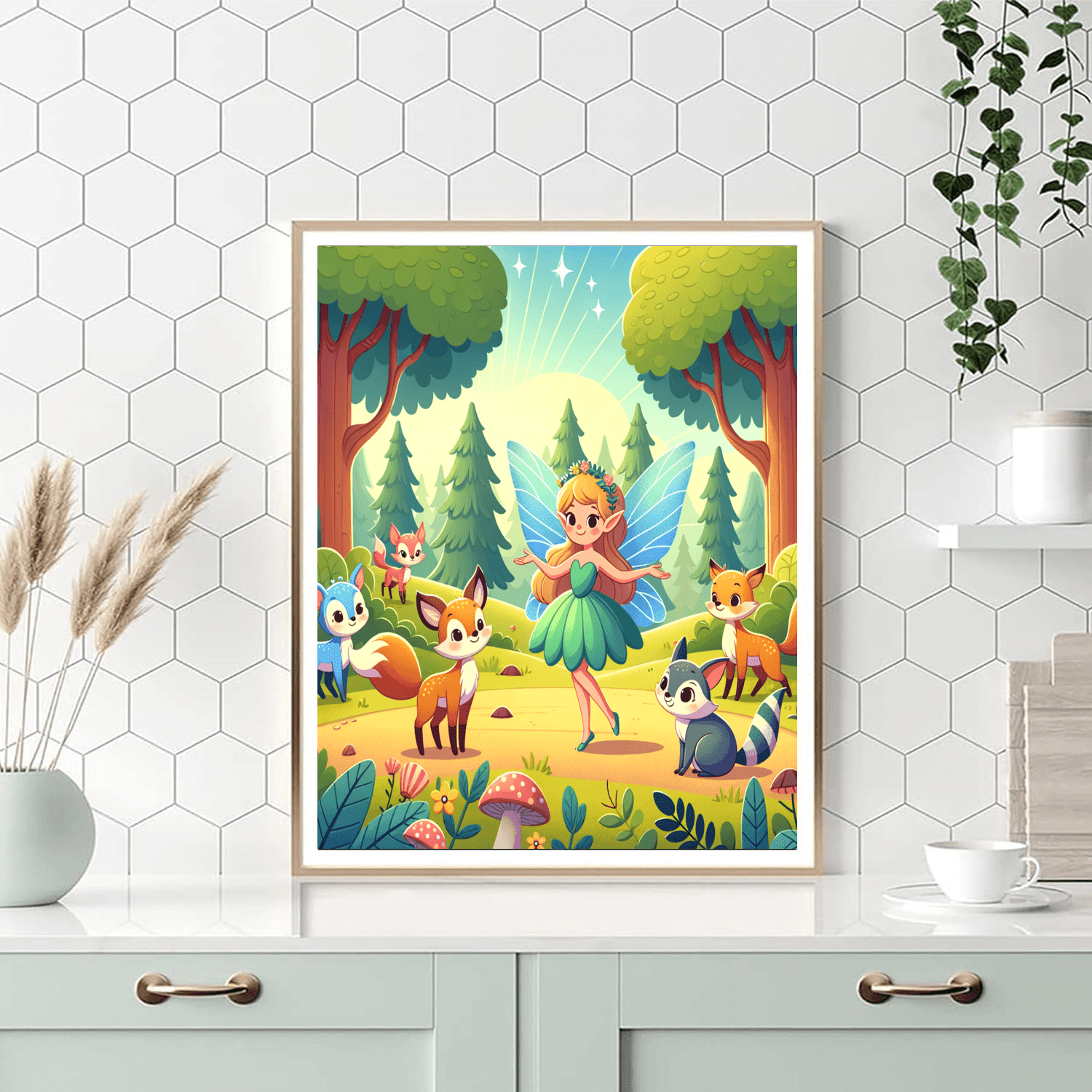 Fairytale Forest Paint By Number