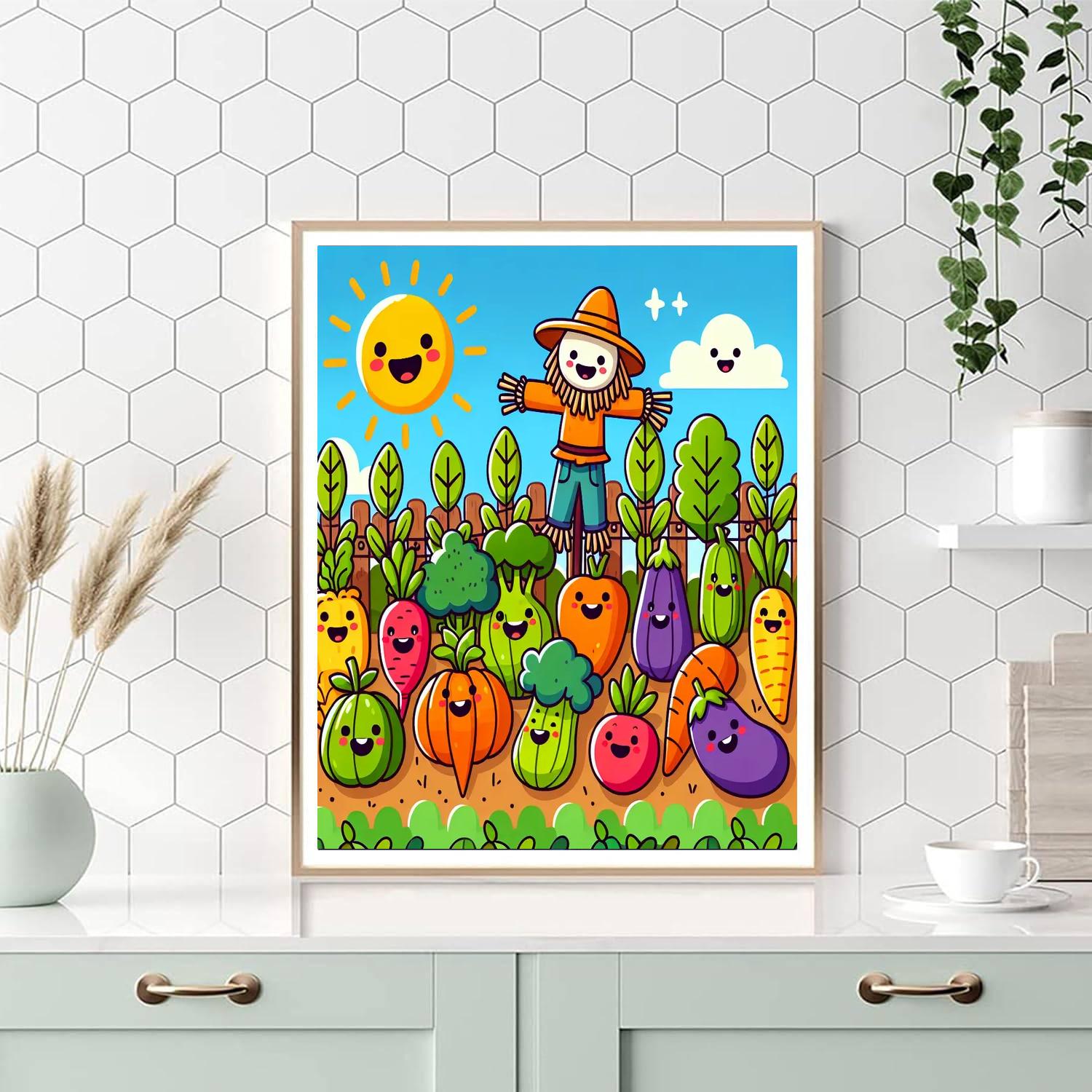 Sunny Harvest DIY Paint By Numbers