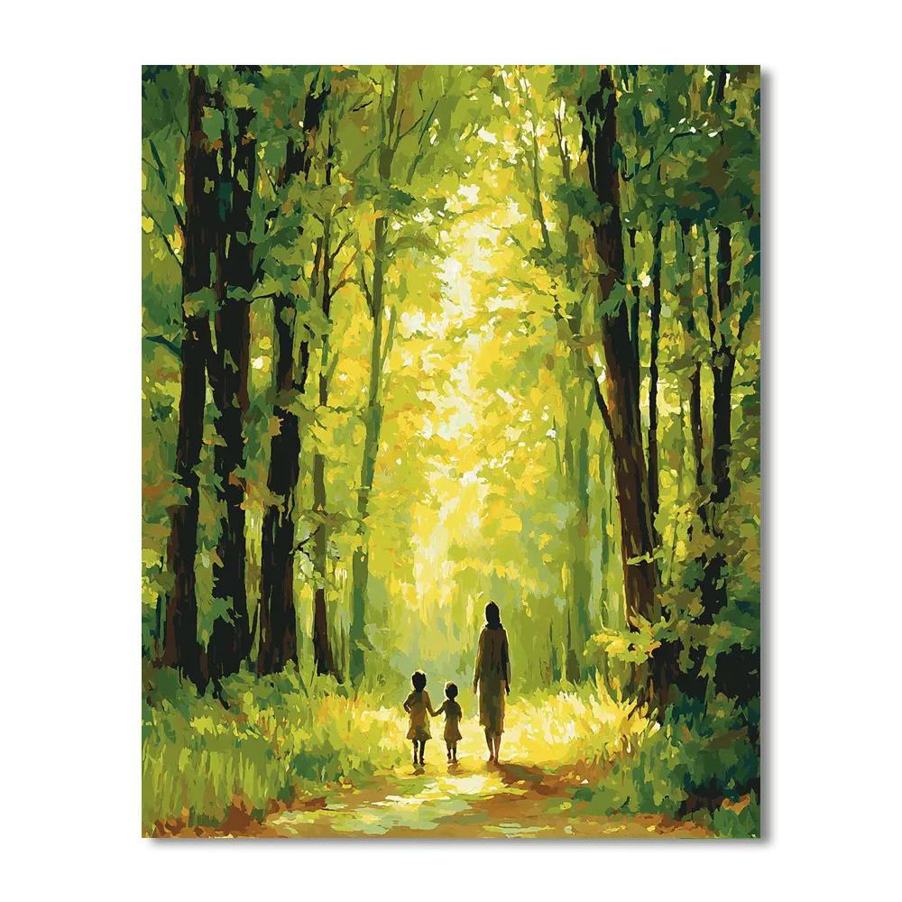 Forest Of Feelings Numbered Painting Kits