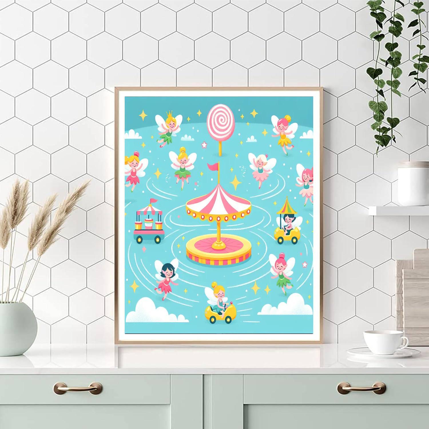 Fantasy Fairy Carnival Paint By Number