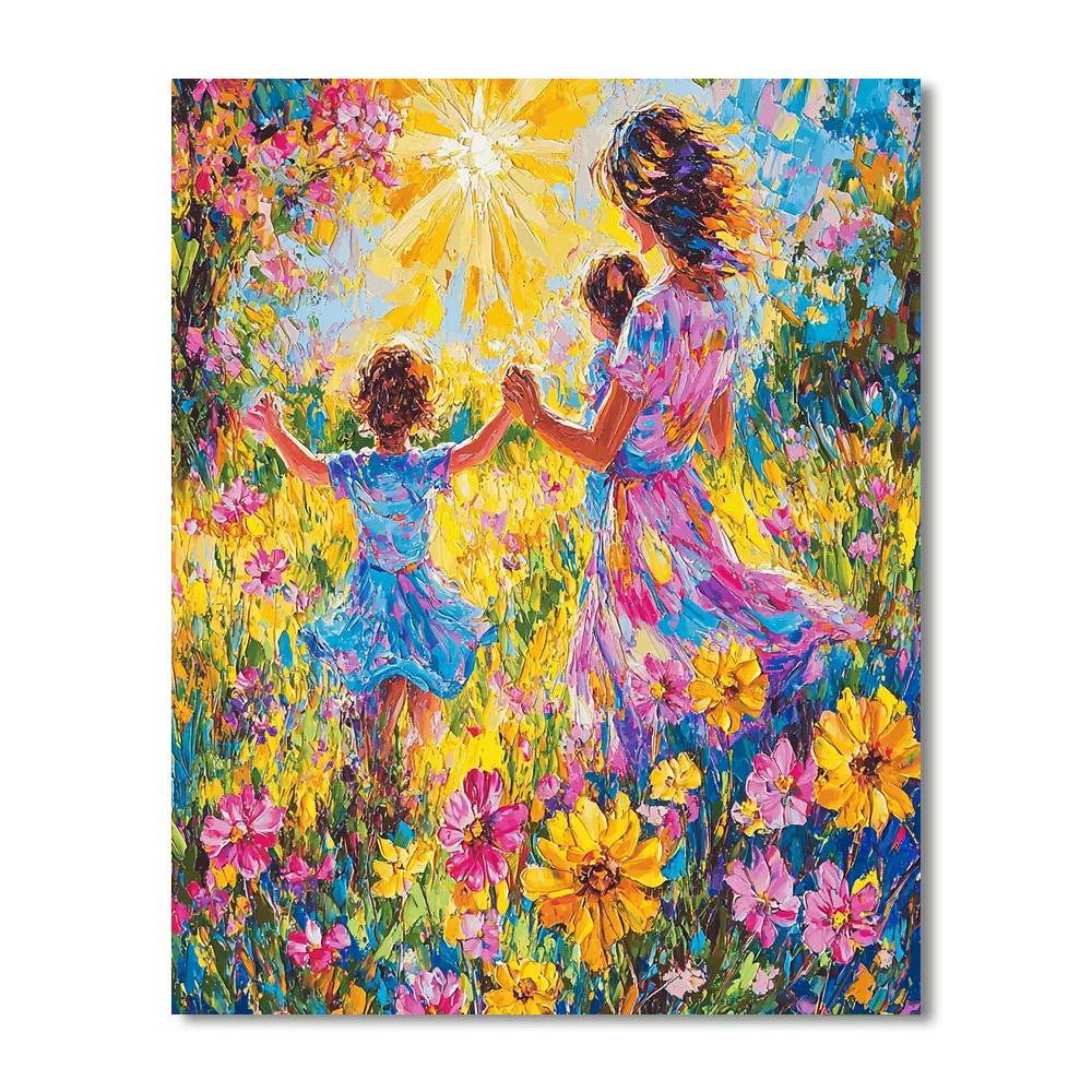 Dancing In The Sunlight Painting By Numbers Kit