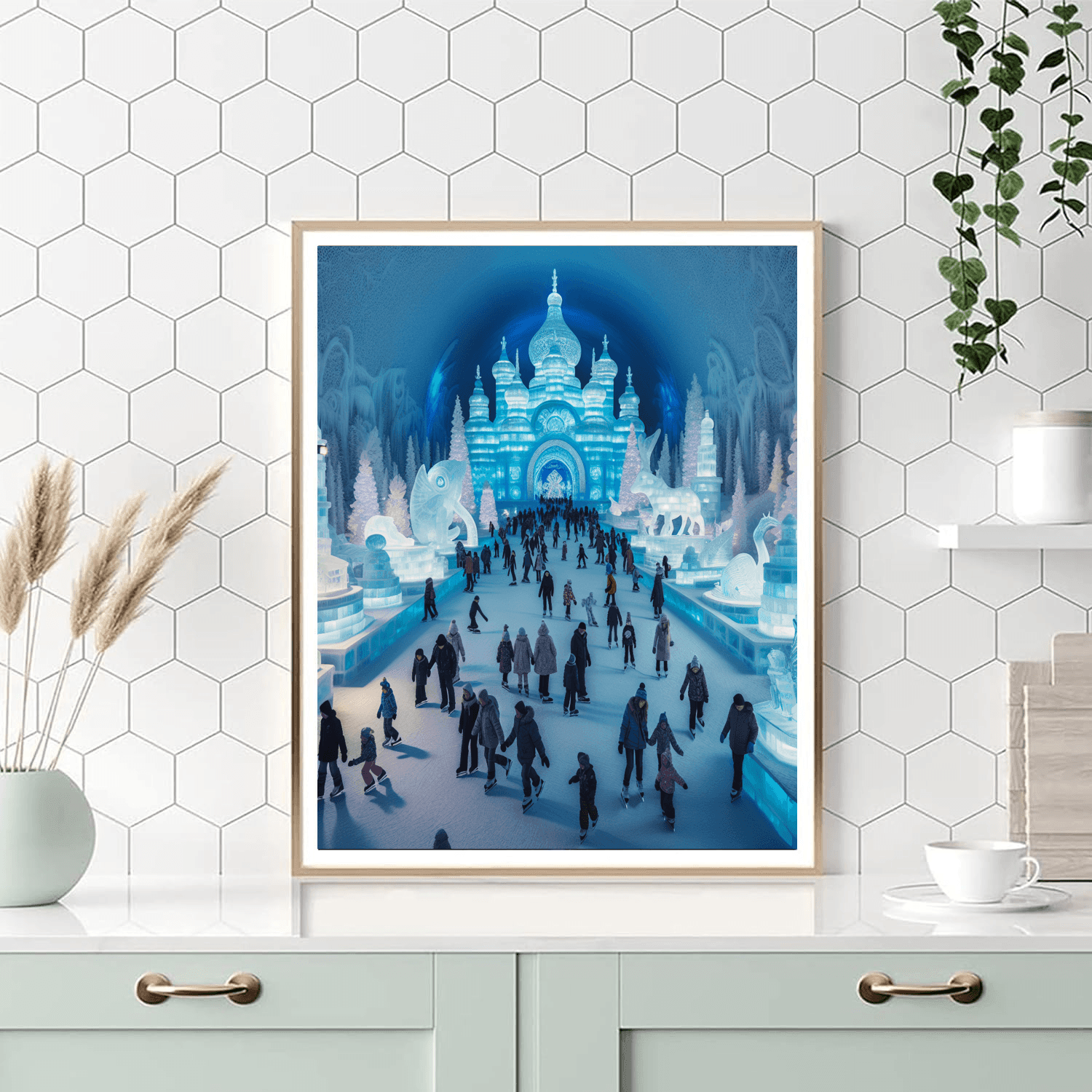 Kingdom Of Ice - Russia Paint By Color