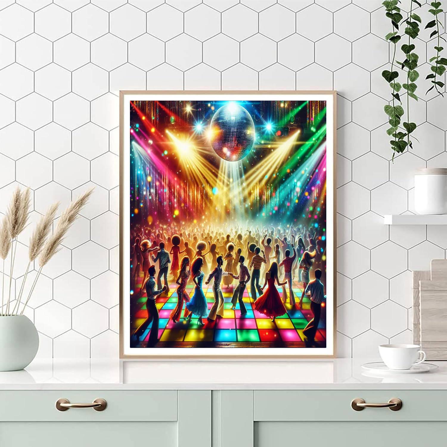 Giorgio Moroder Night Number Painting