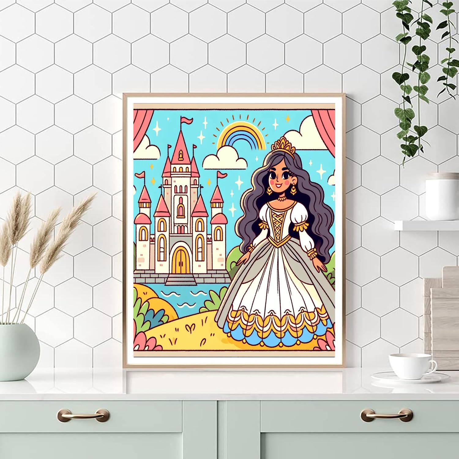 Fairytale Castle Quest Paint By Number