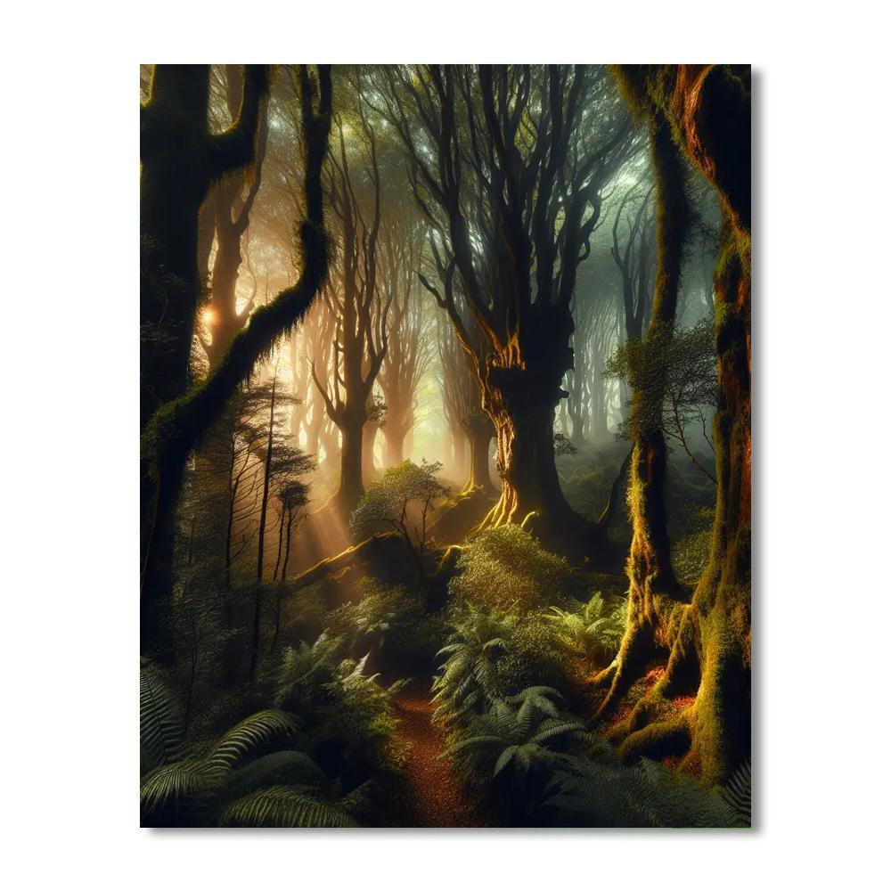 Mystic Forest Reverie Paint By Number