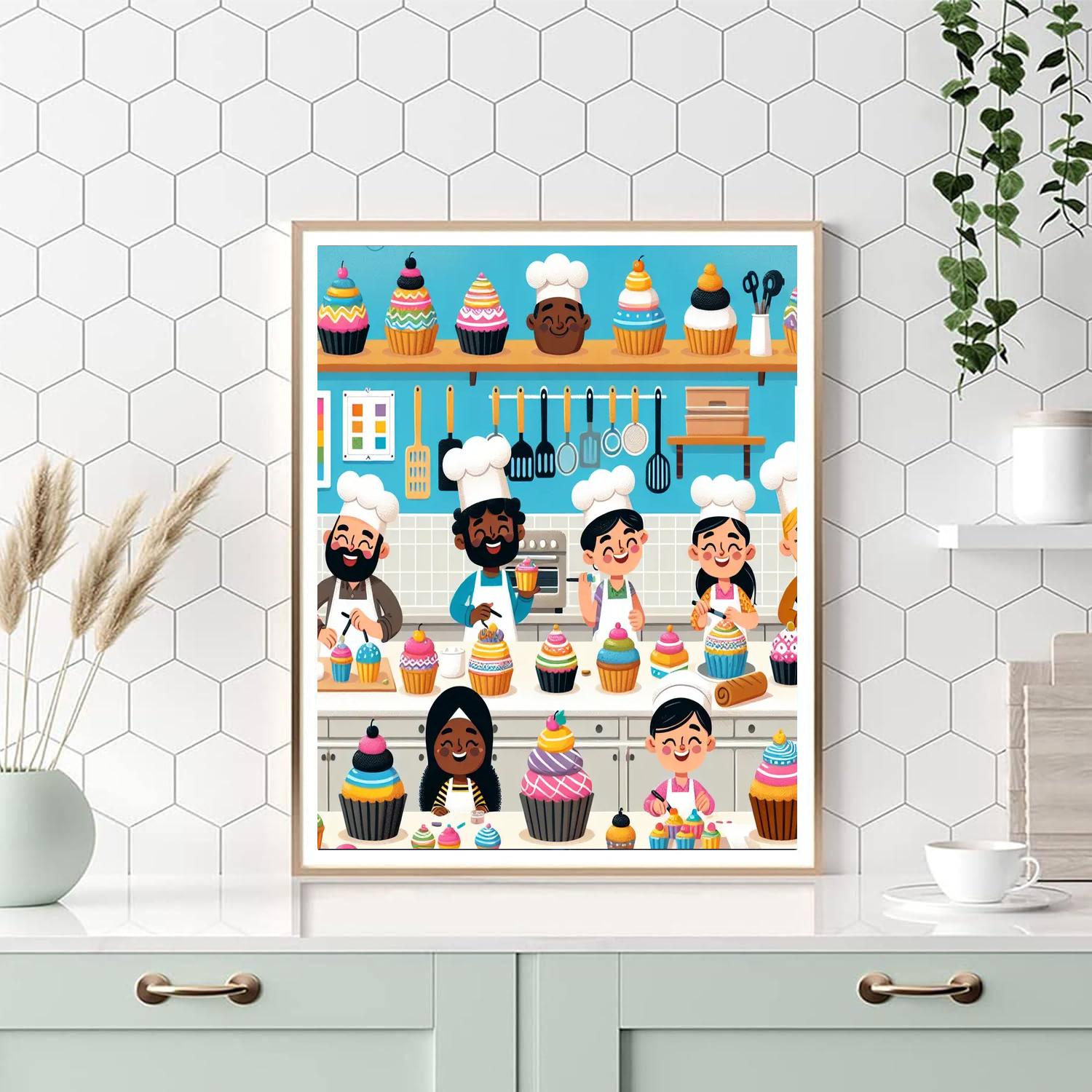 Adventures With Sweet Treats Painting Number Kit