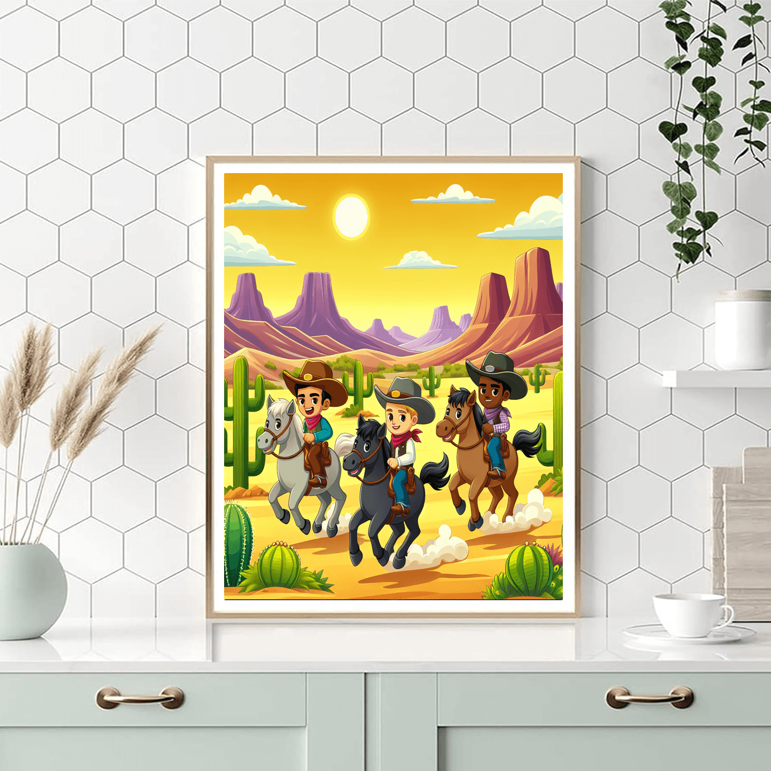Adventurous Wild West Paint By Numbers Kits