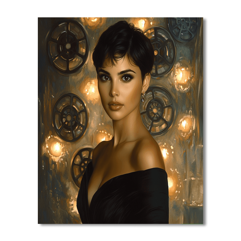 Natalie Portman: The Resilient Rose Of The Silver Screen Paint By Number