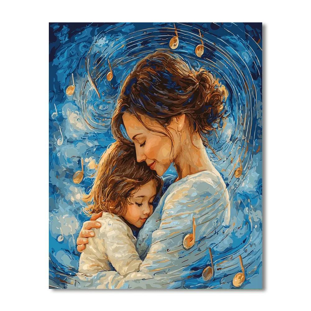 A Symphony Of Hugs Number Painting