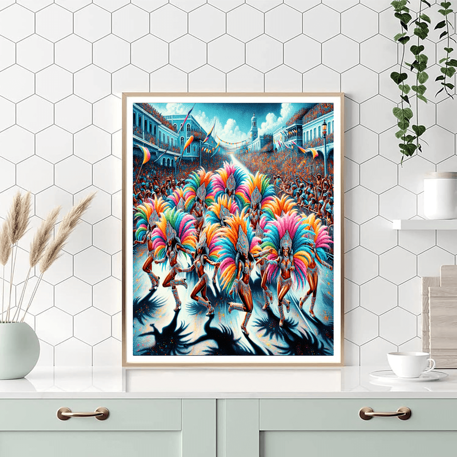 Junkanoo Carnival - Nassau, Bahamas Number Painting