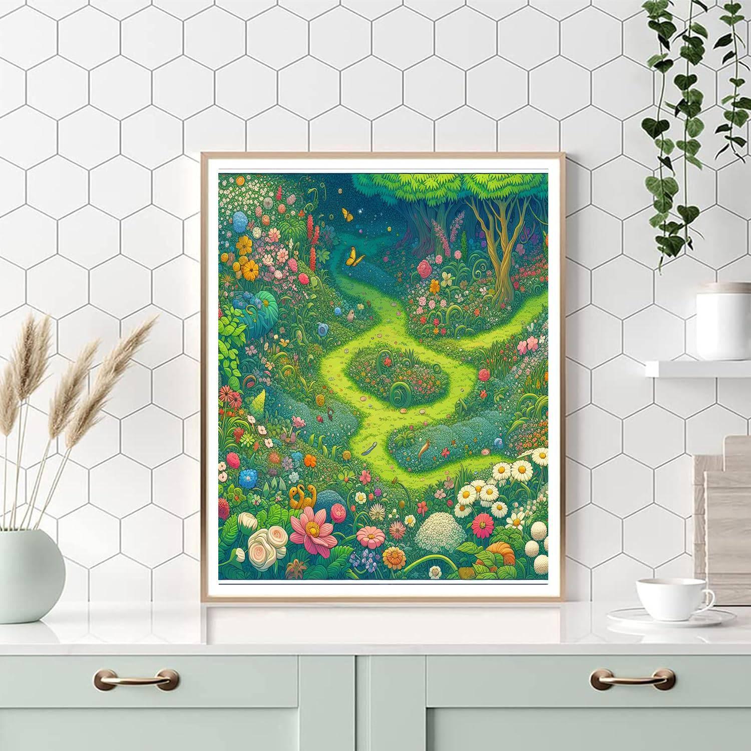 Adventures In A Secret Garden Paint By Number