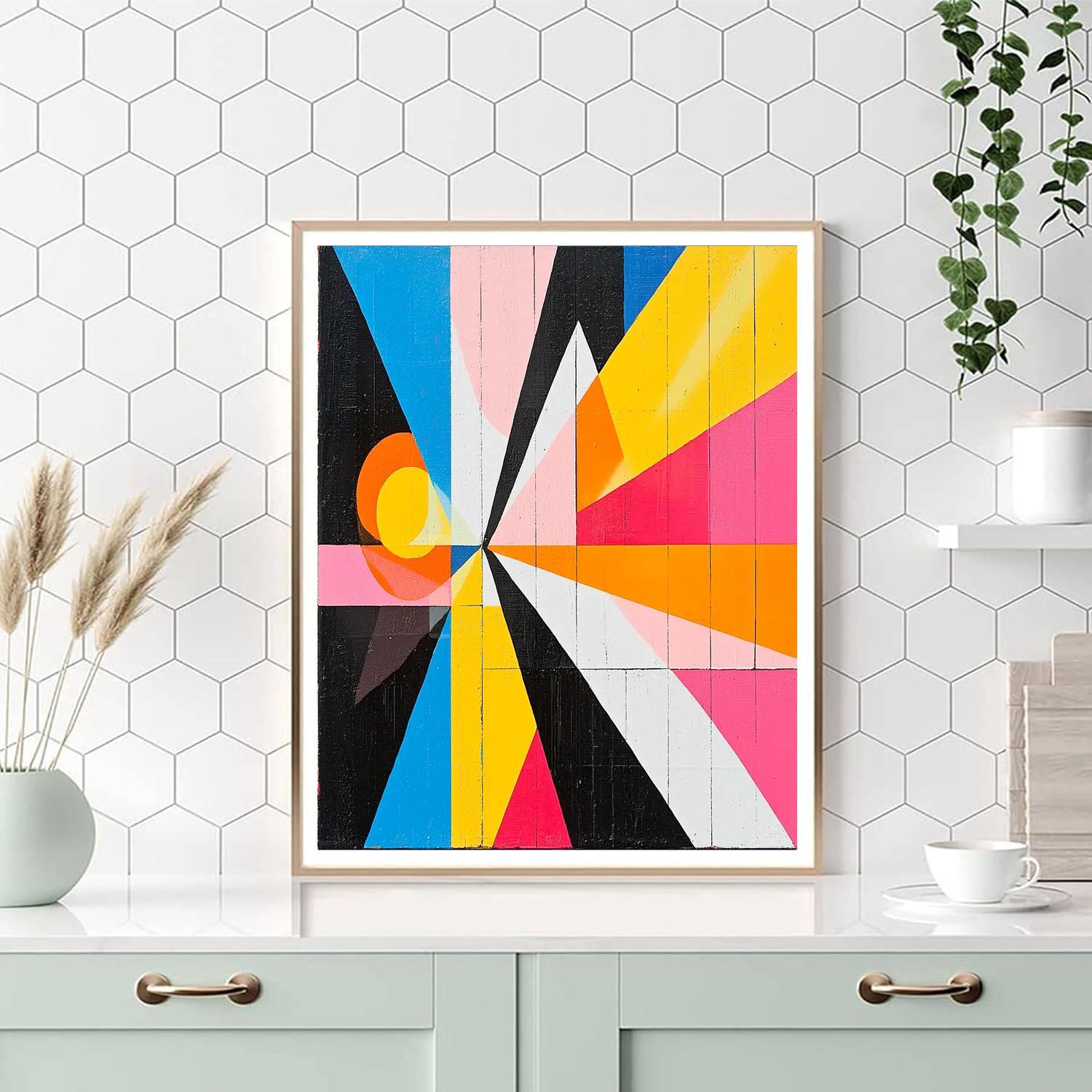 Banksy Inspired Visions Of Hope  Number Painting