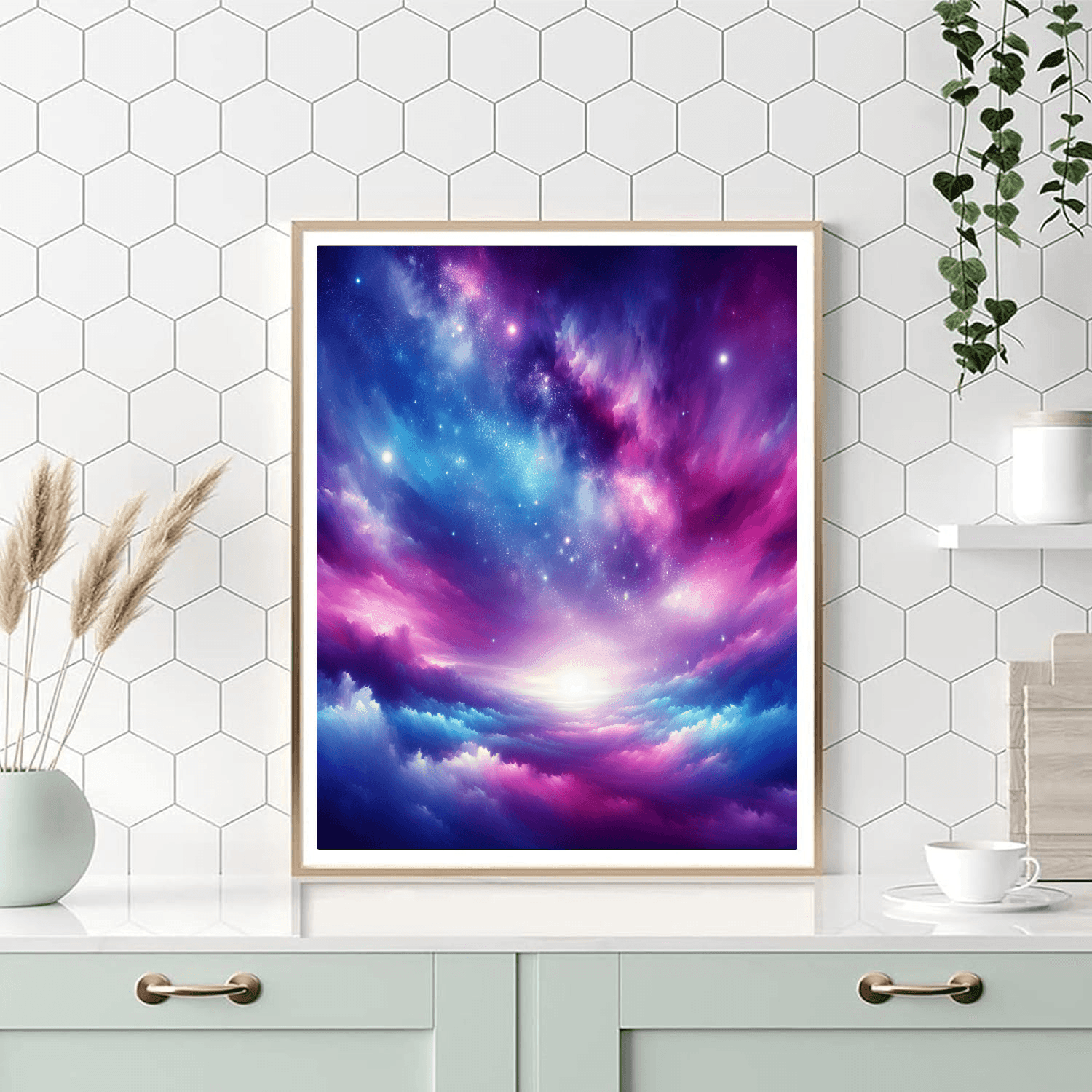 Ethereal Twilight Skies Painting Number Kit