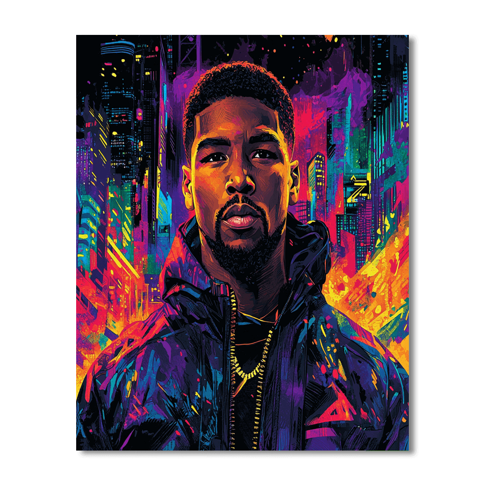 Michael B. Jordan: The Rising Star Of Empowerment Painting Number Kit