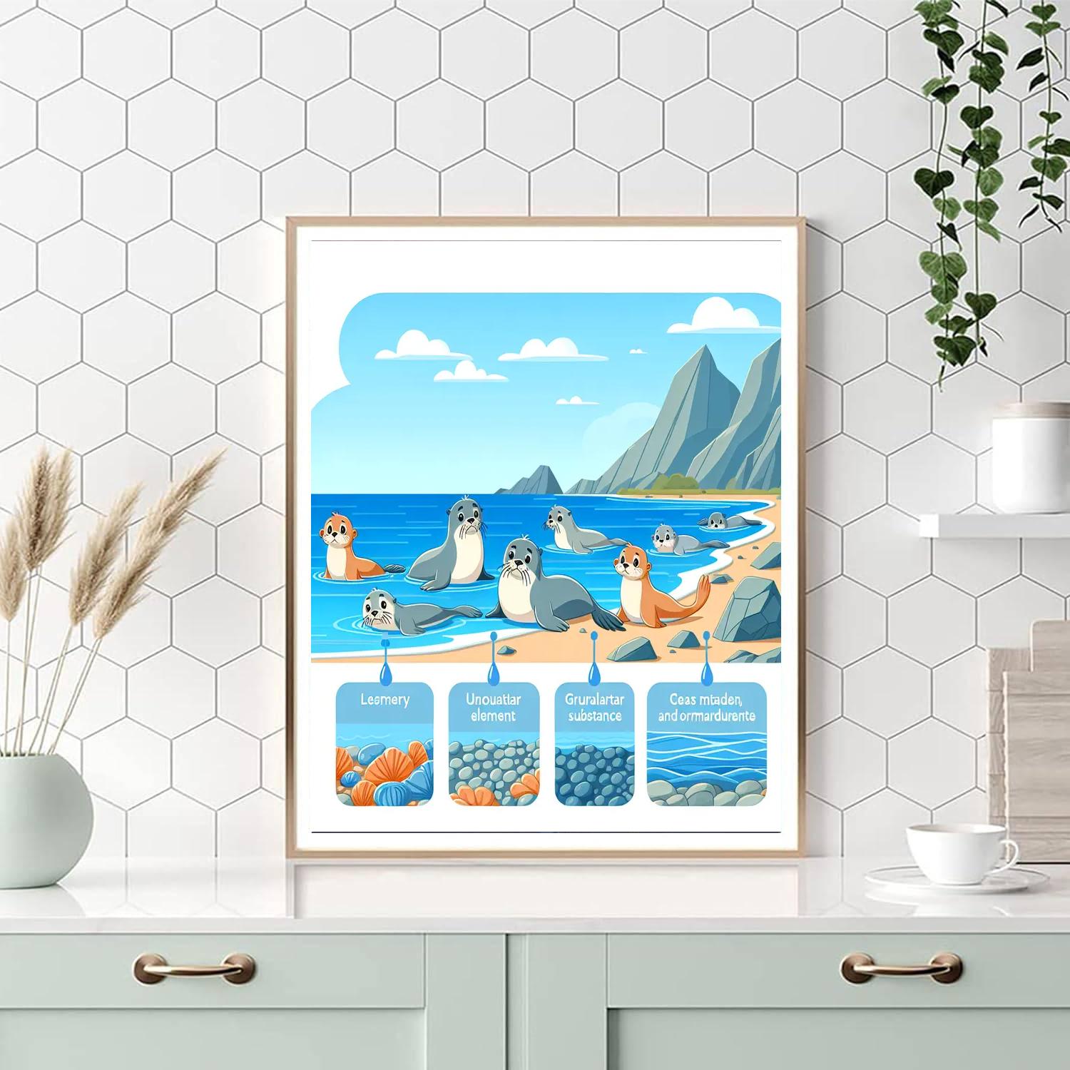 Cuddle Cove Companions Numbered Painting Kits