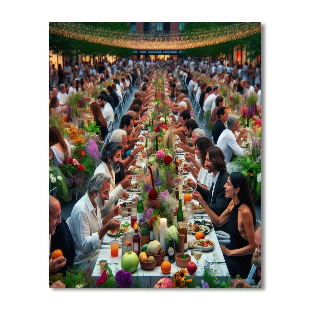 Alfresco Dining Festival - Australia DIY Paint By Numbers