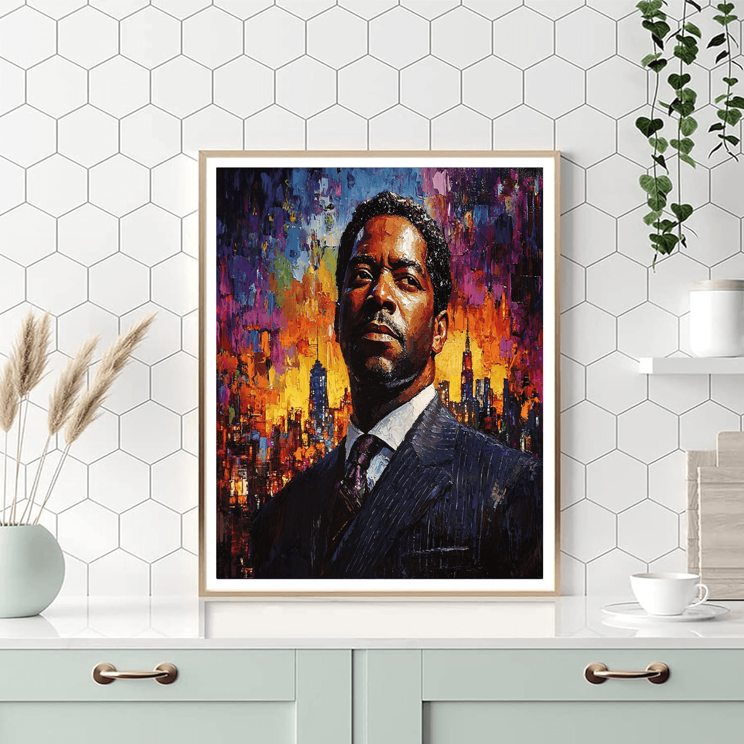 Denzel Washington: The Powerful Voice Of A Generation Paint By Numbers