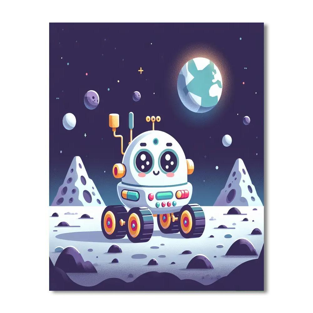 Lunar Landings DIY Paint By Numbers