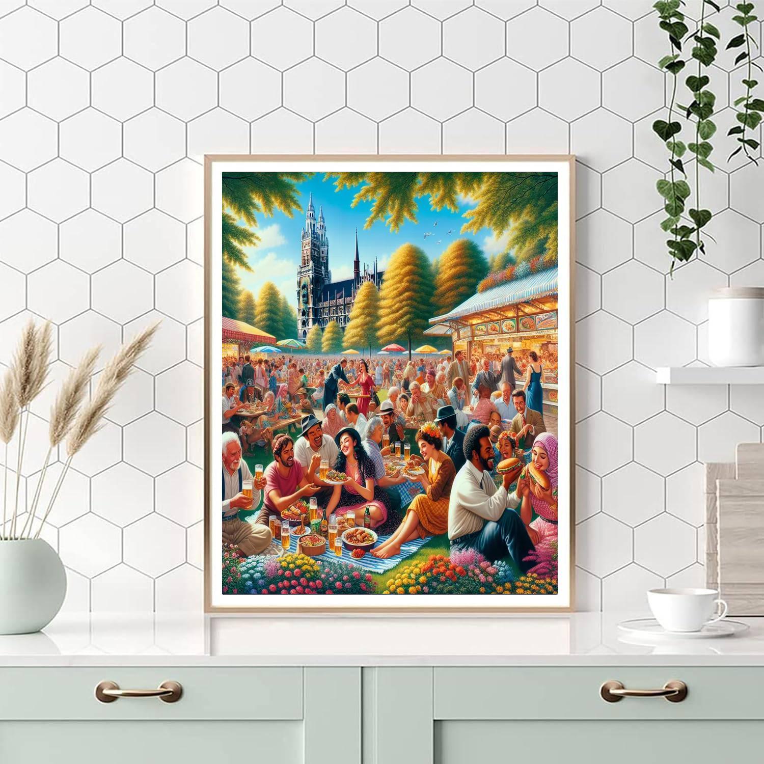 Alfresco Festival - Munich, Germany Paint By Numbers Kits