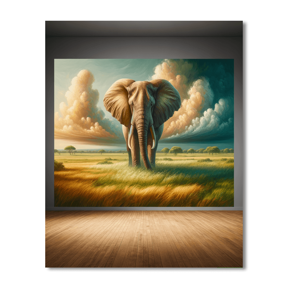 Elephant Majesty Paint By Number