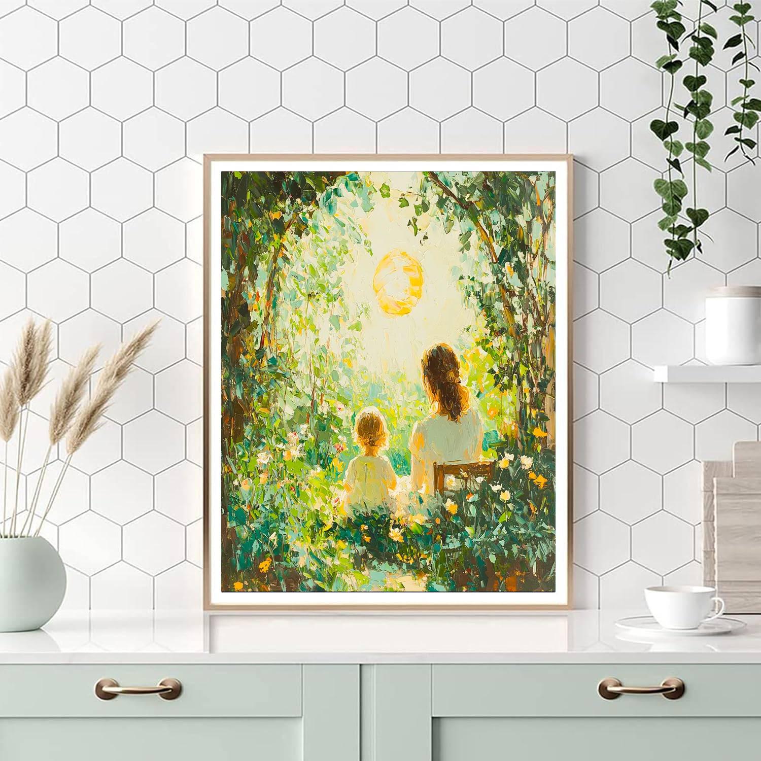 Sunlit Afternoon Bonding Paint By Numbers