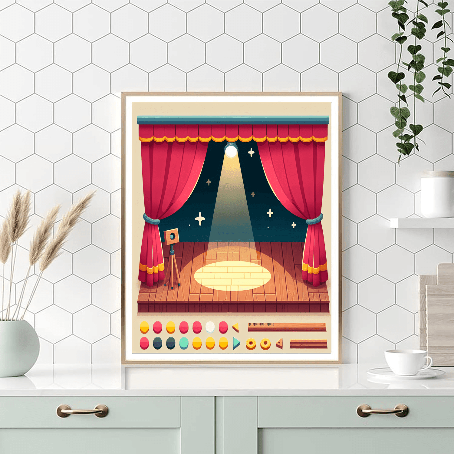 Theatre Of Dreams Paint By Color