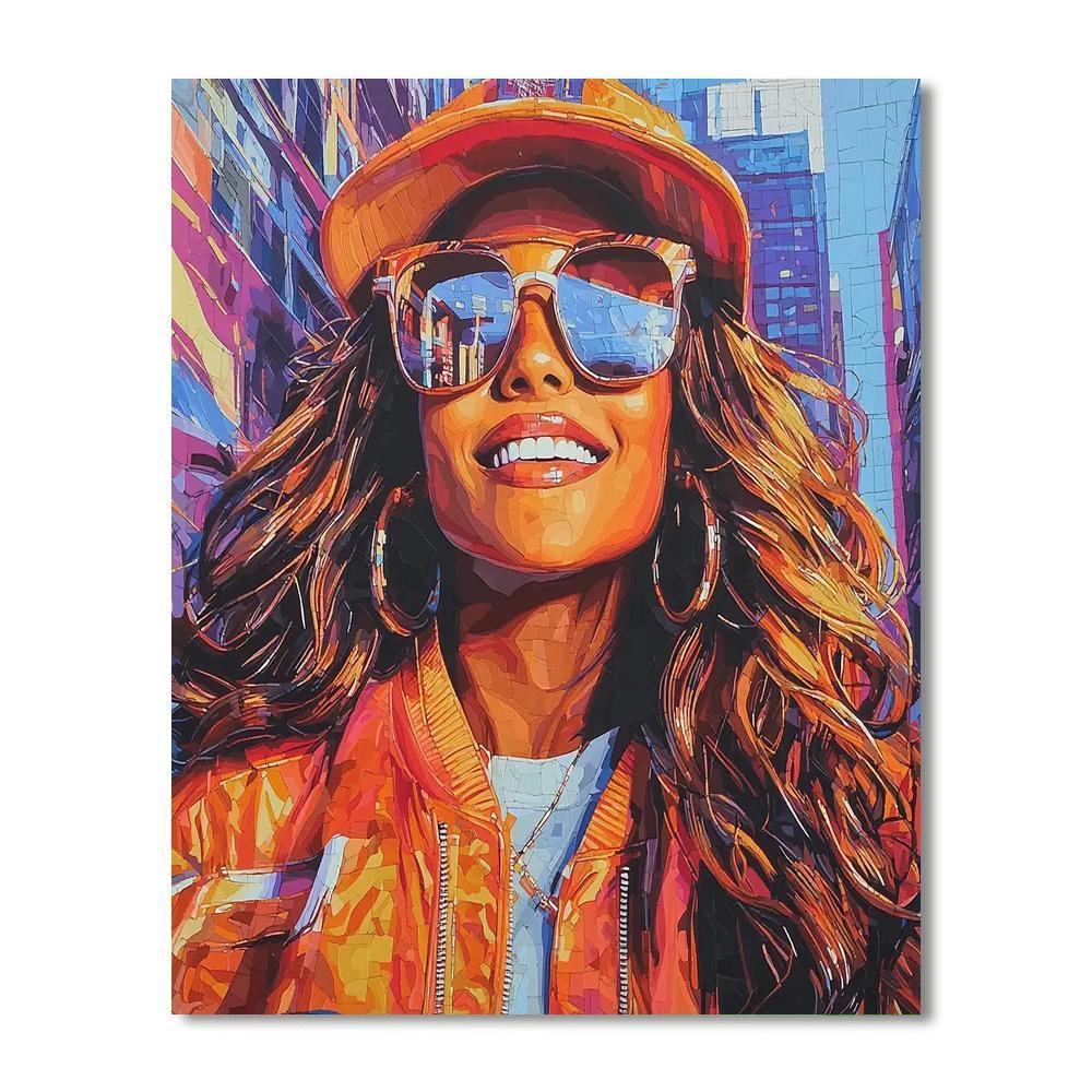Zendaya: The Rising Star Of Mj Numbered Painting Kits