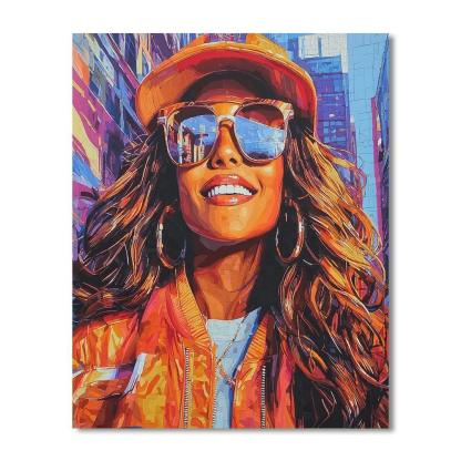 Zendaya: The Rising Star Of Mj Numbered Painting Kits