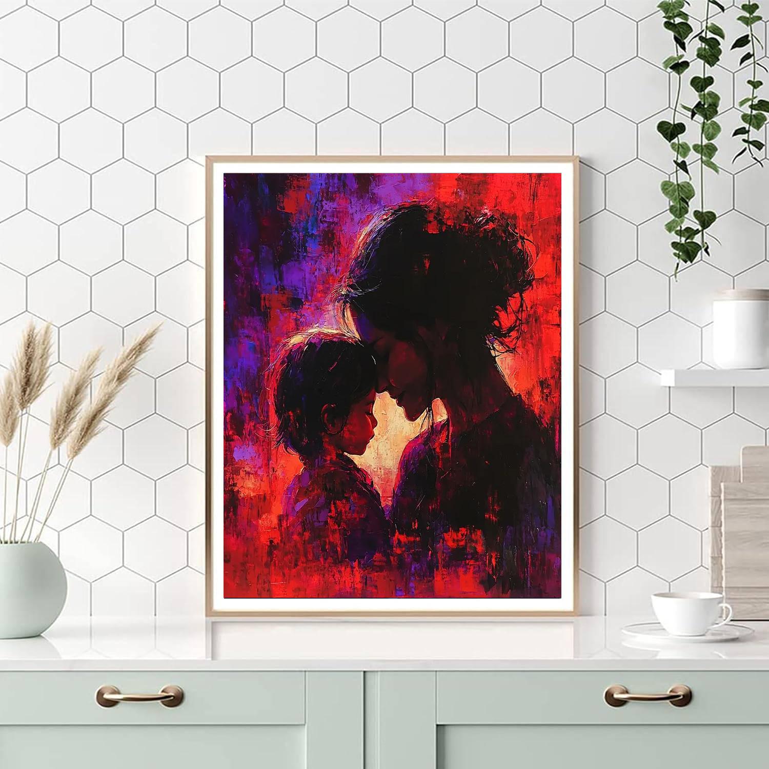Forever In Mother's Heart Paint By Number