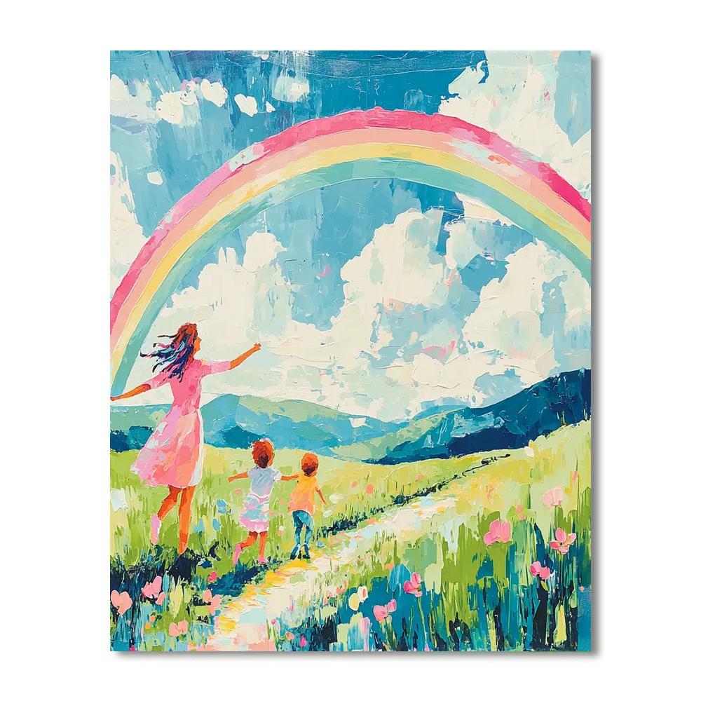 Adventures Under The Rainbow Paint By Number