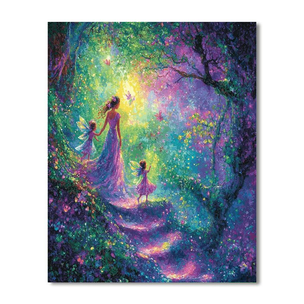Mothers Are Magical Painting Number Kit