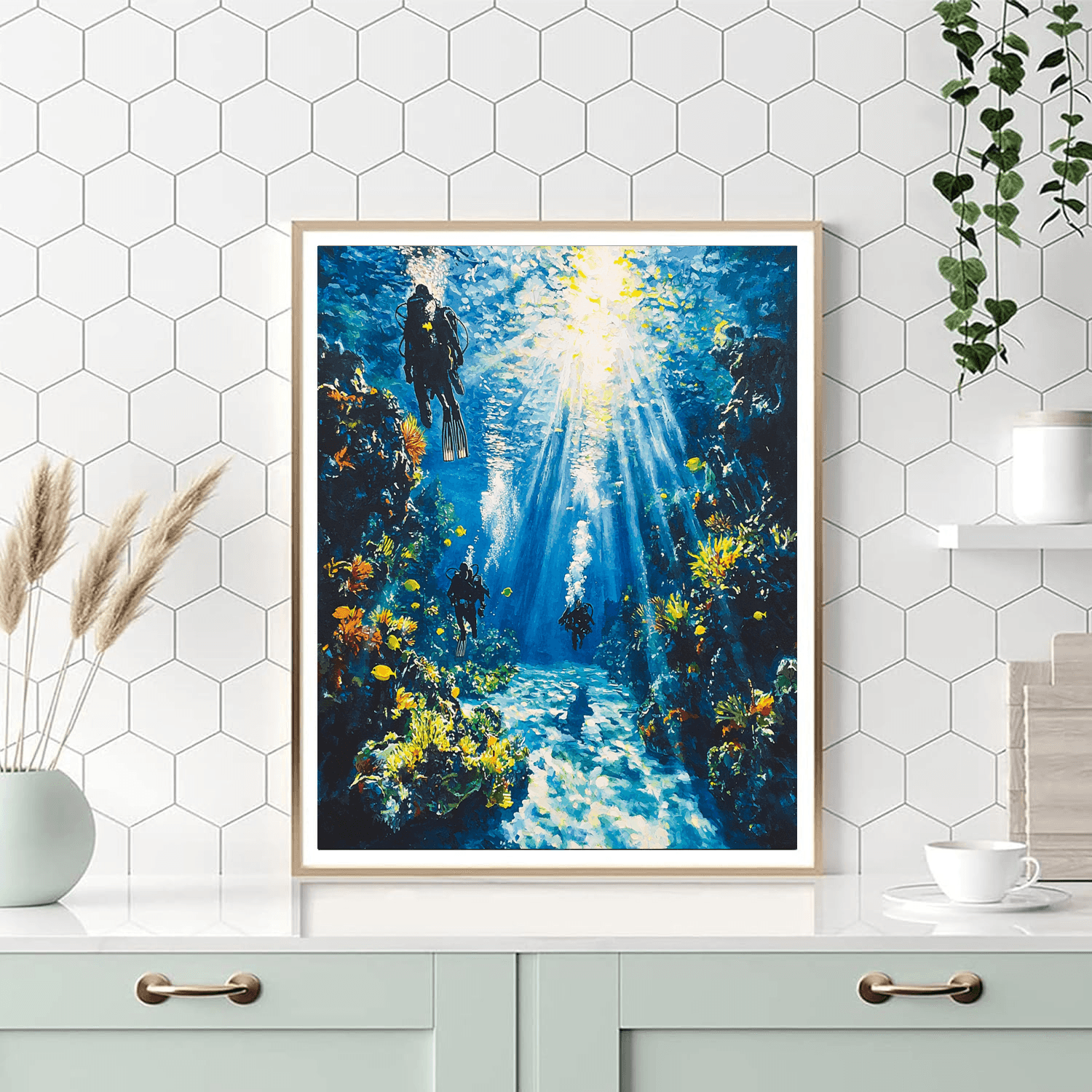 Great Barrier Reef DIY Paint By Numbers