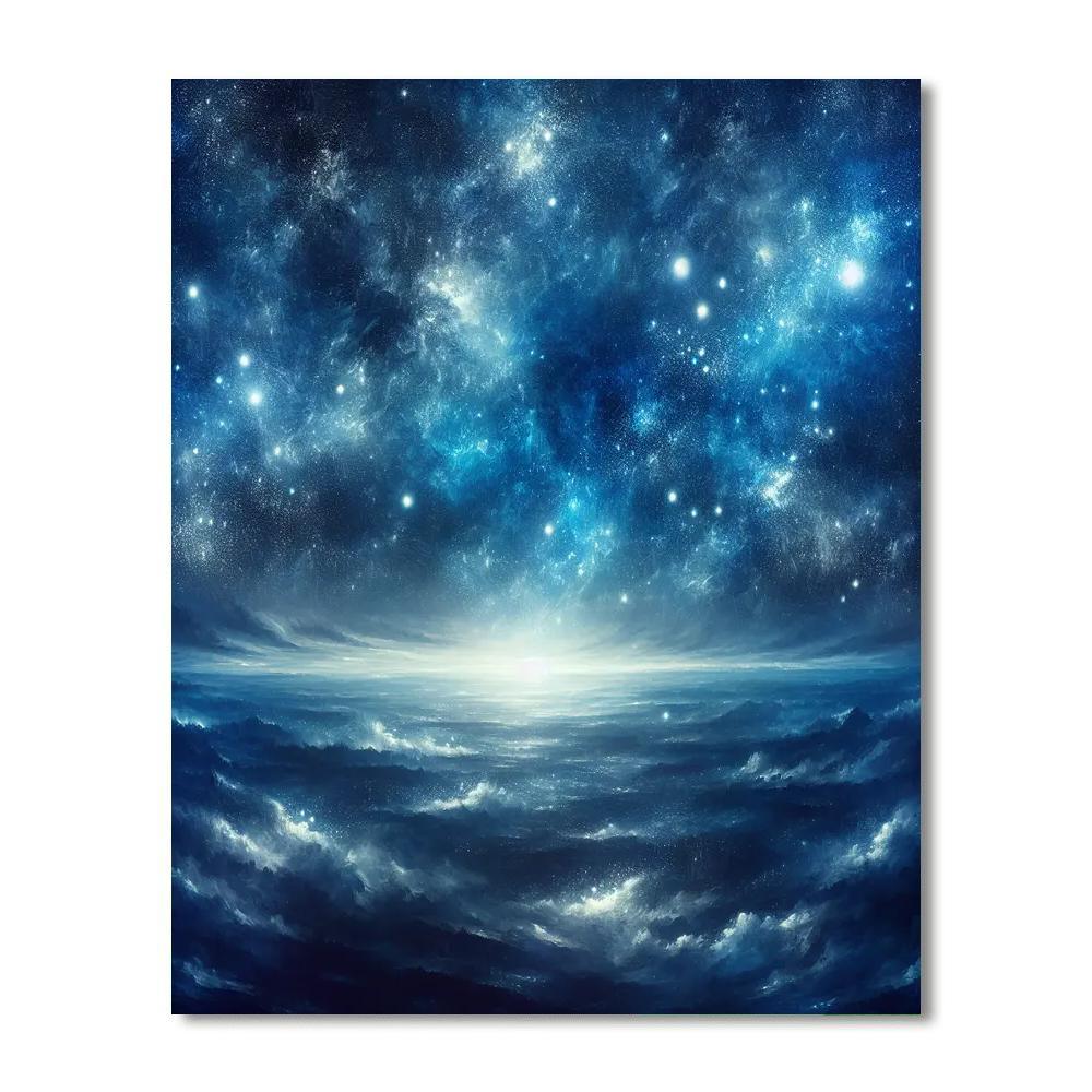 Celestial Midnight Dreams Painting By Numbers Kit