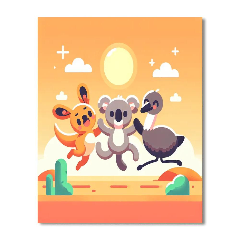 Outback Adventure Down Under Paint By Number