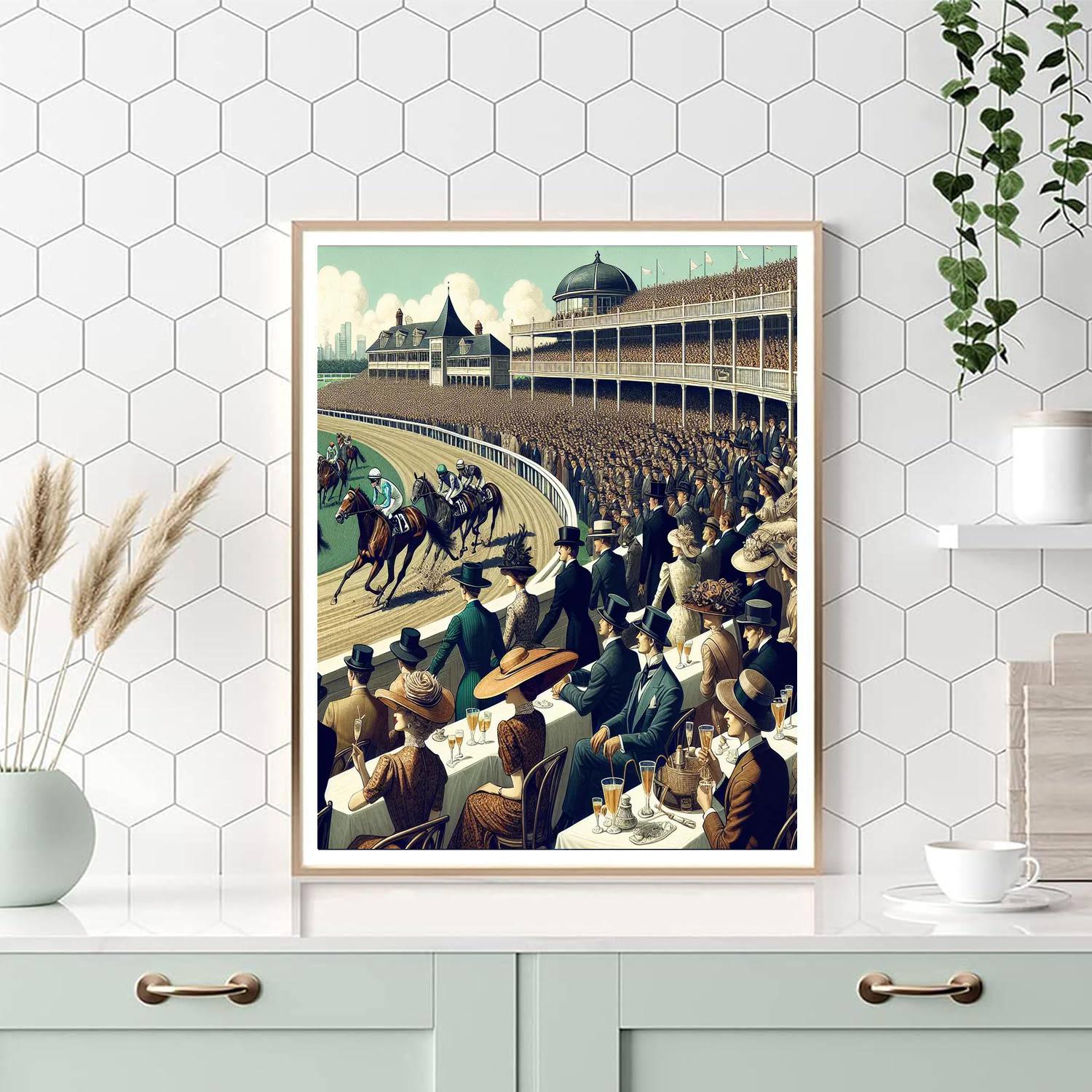 Melbourne Cup - Melbourne DIY Paint By Numbers