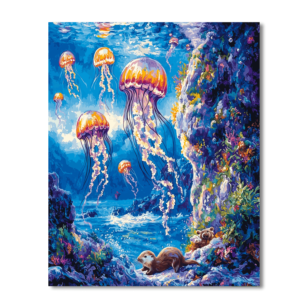 Monterey Bay Aquarium - California Paint By Numbers Kits