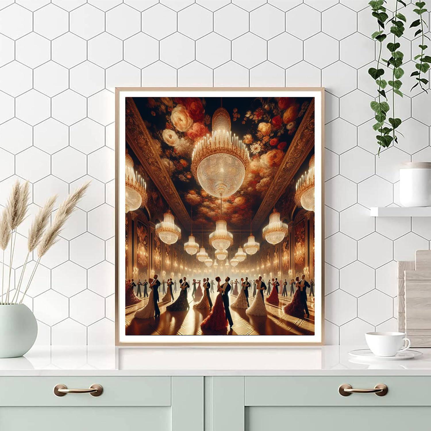 Renaissance Ballroom Grace Paint By Number