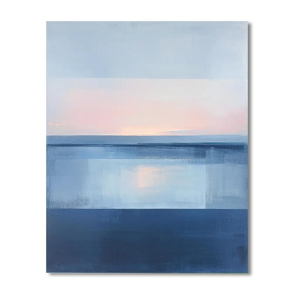 Mark Rothko Inspired Silent Horizon  Numbered Painting Kits