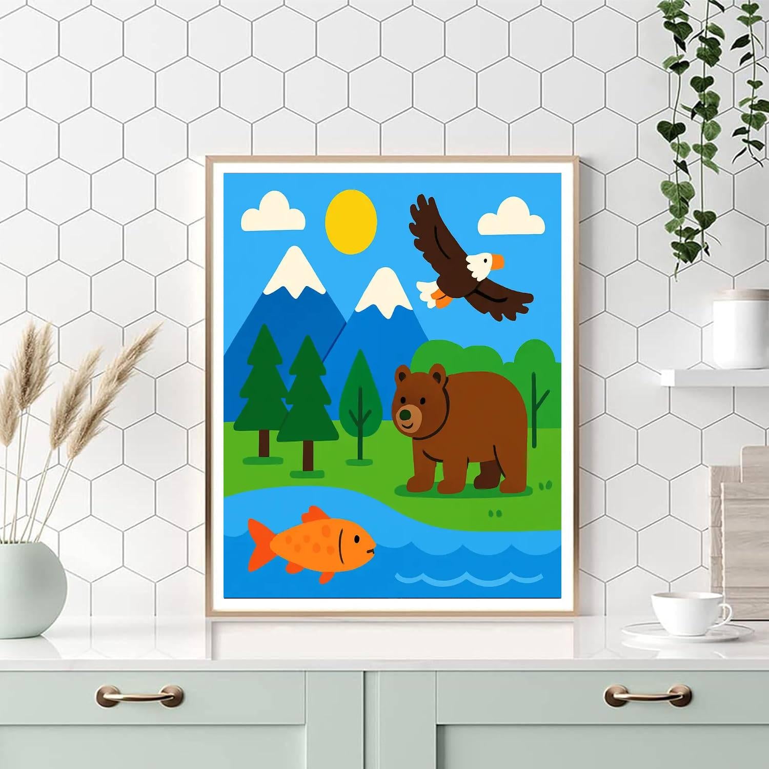 Nature Explorers - Wild Habitat Adventure Paint By Number