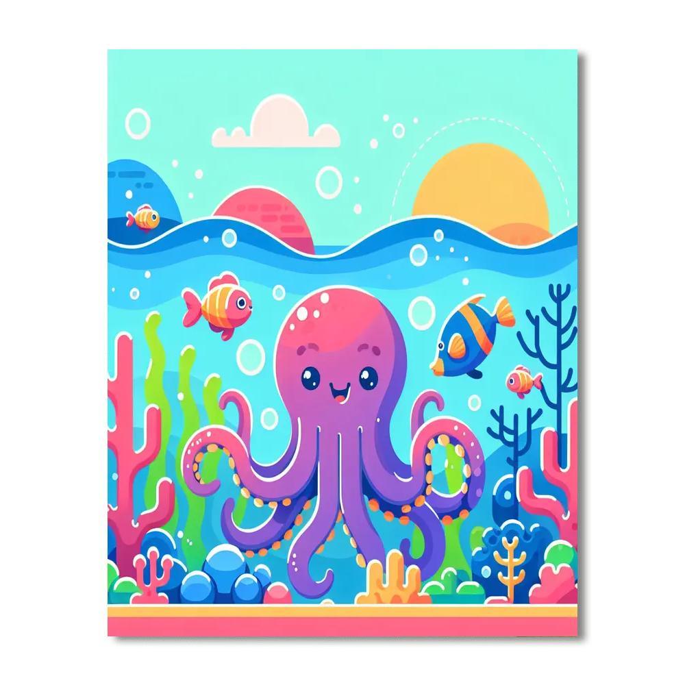 Oceanic Exploration Quest Paint By Color