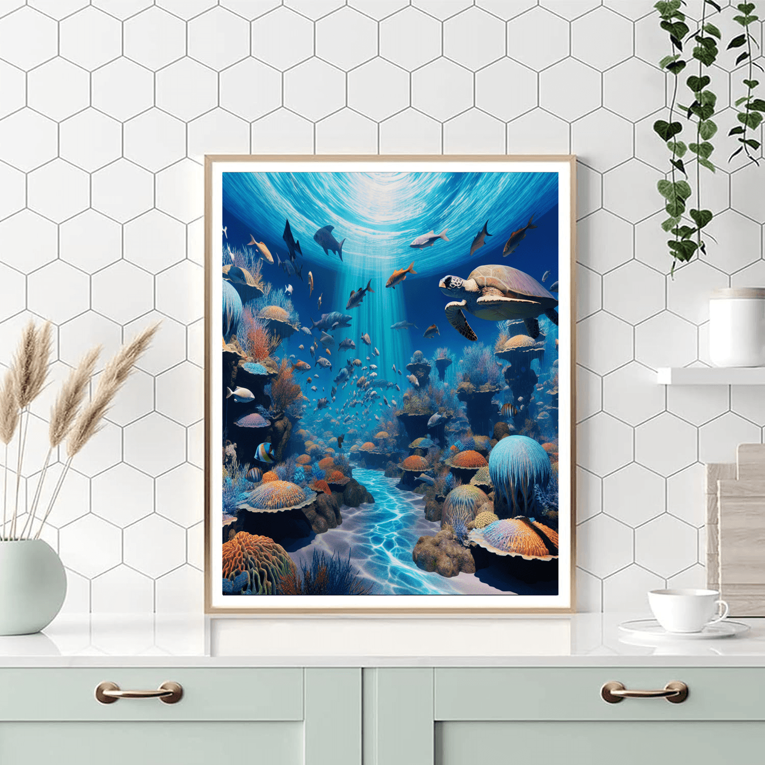 Journey To The Coral Reefs Paint By Numbers