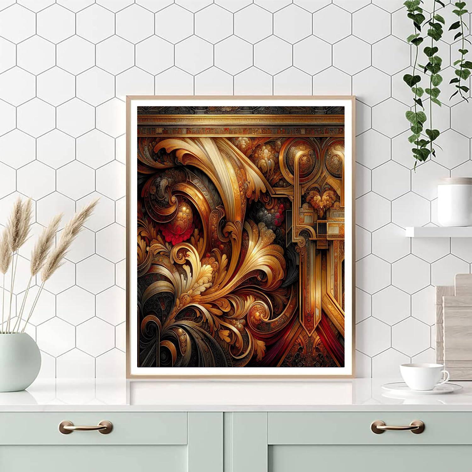 Gustav Klimt's Golden Muse DIY Paint By Numbers