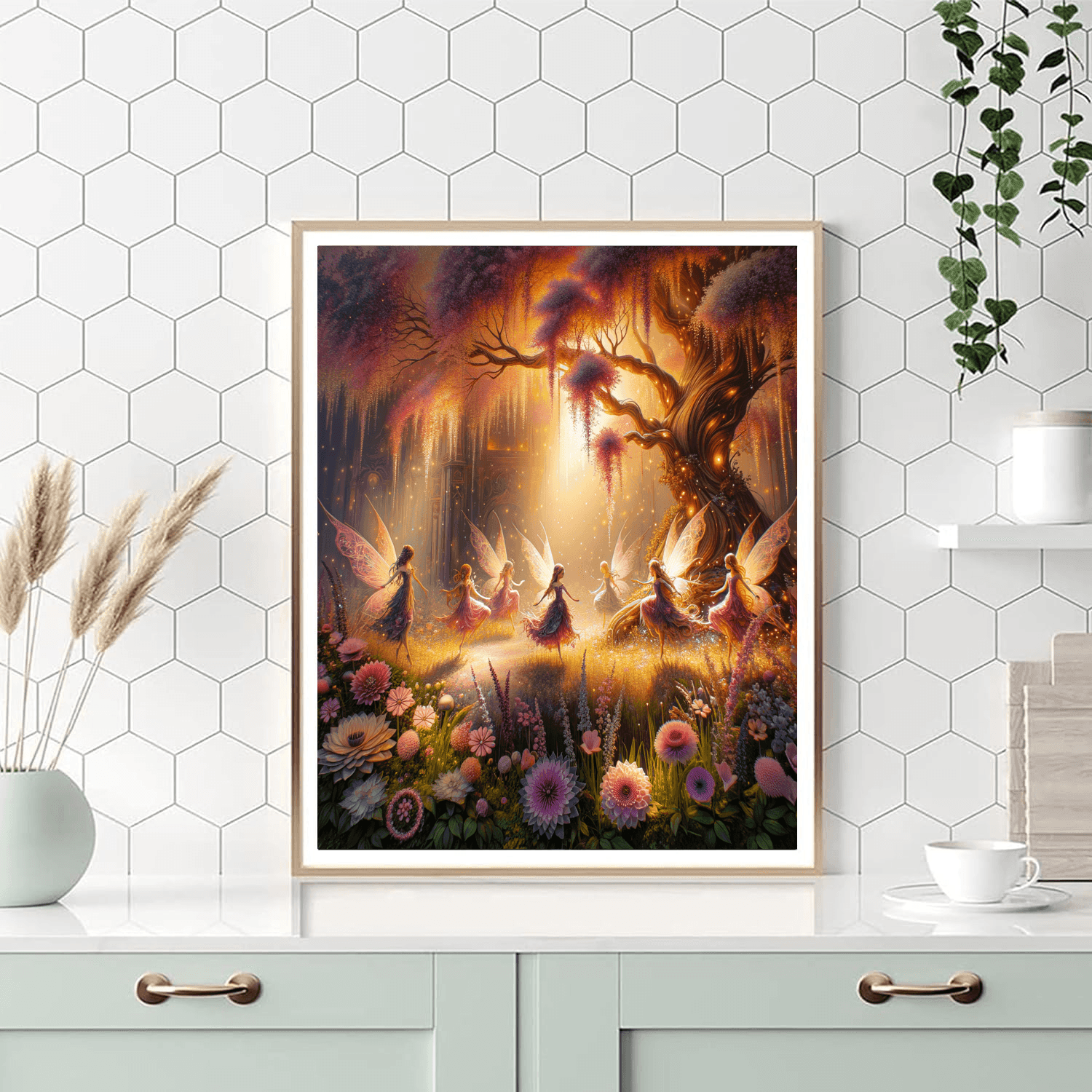 Enchanted Fairy Glade Paint By Color