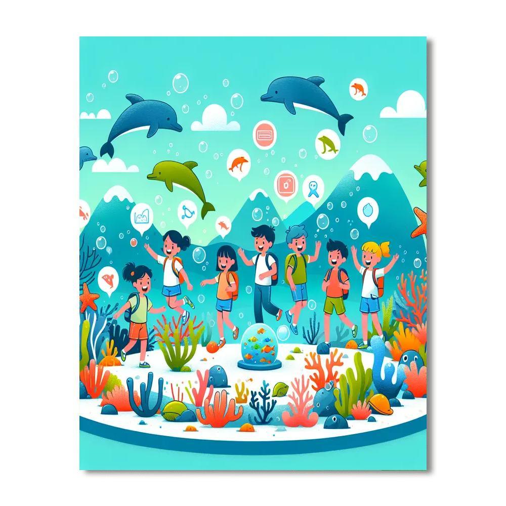 Undersea Expedition Paint By Numbers