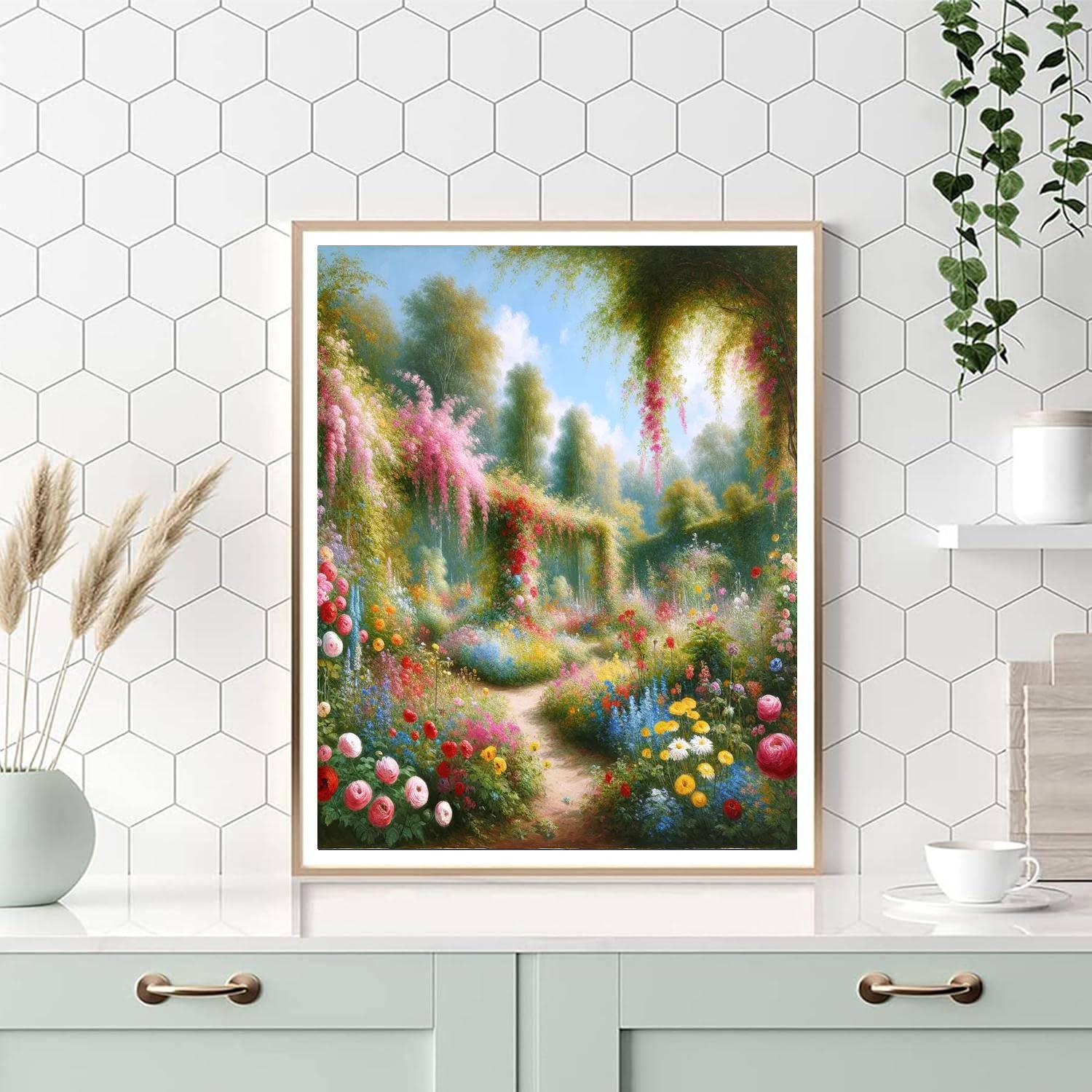 Colorful Secret Garden Paint By Numbers