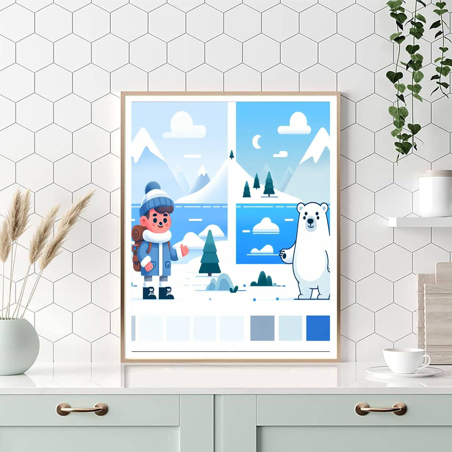 Winter Adventure Expedition Paint By Numbers Kits